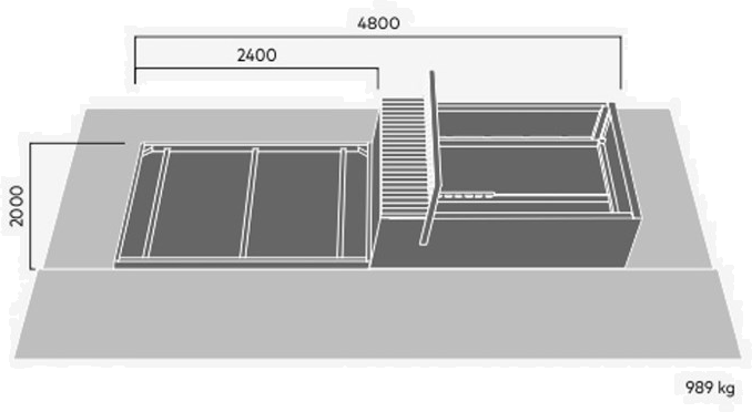 VESTRE Деревянная скамейка со встроенным кашпо Parklets 2.0 sun-id-1401074 - Вид №3