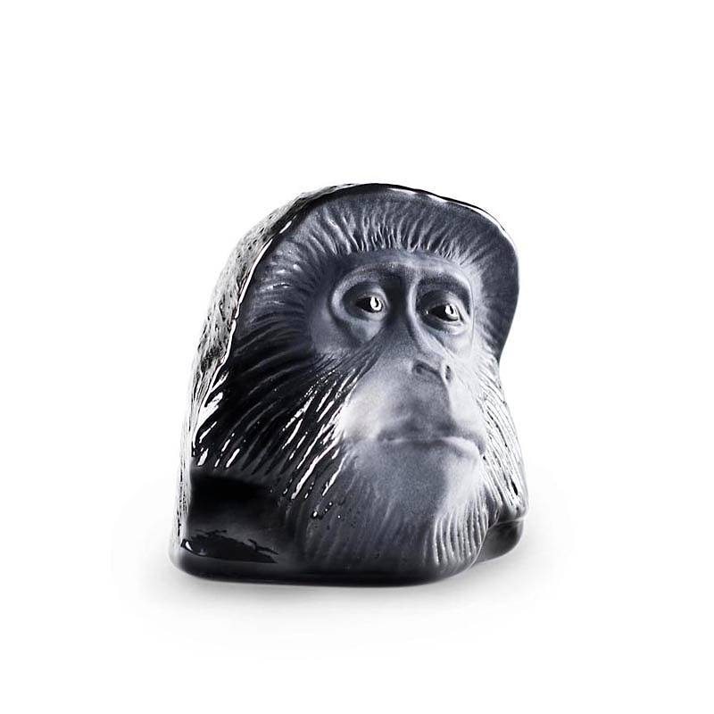 34141 Скульптура "Одиночка", чёрная, 90 мм. Monkey Business. Maleras 