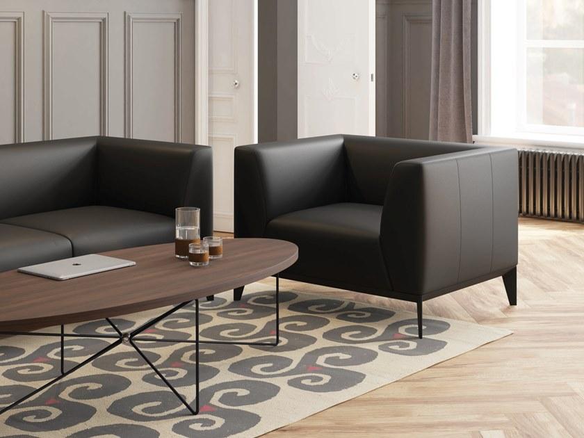 Ersa Кожаное кресло с подлокотниками Bolt sun-id-1377414 - Вид №1