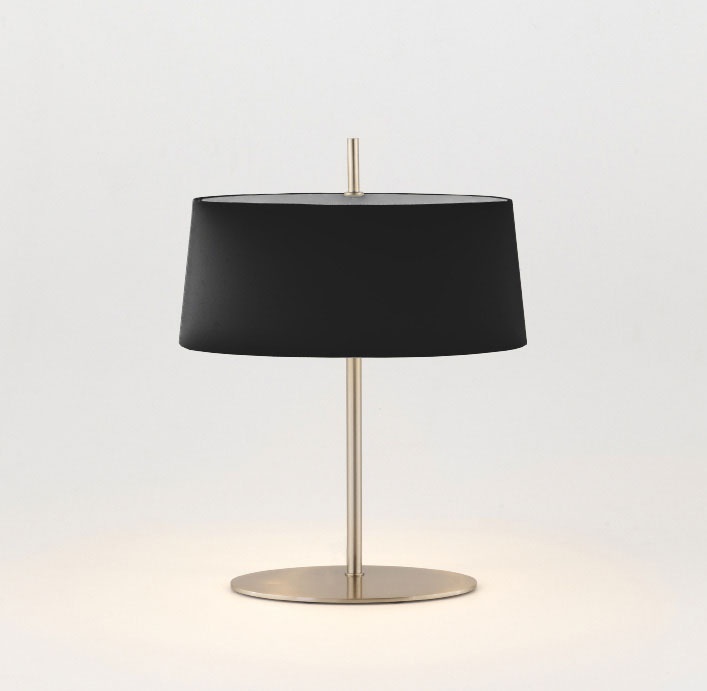 074070 Настольная лампа никель - черный абажур Aromas del Campo Ona