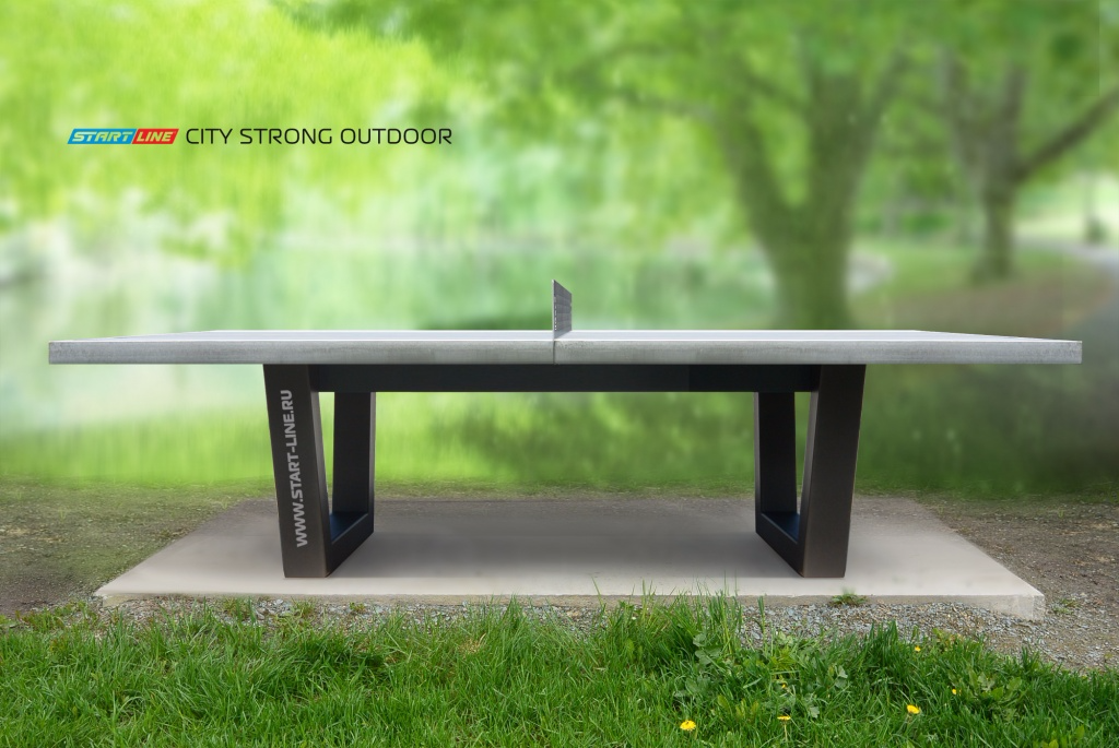 Теннисный стол бетонный антивандальный start line city strong outdoor Start Line sun-id-2068357 - Вид №1