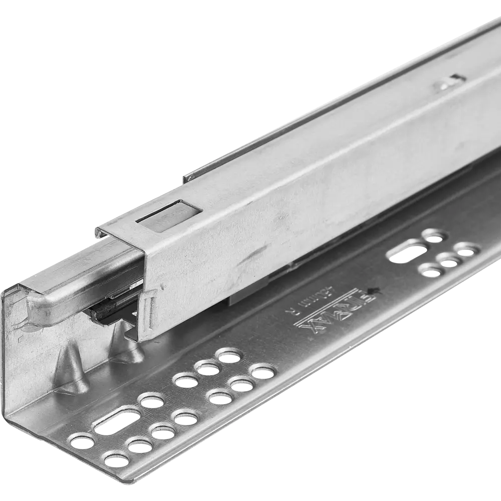 Направляющие скрытого монтажа FIRMAX 450 мм, металл, цвет серый STLM-2028815 - Вид №1