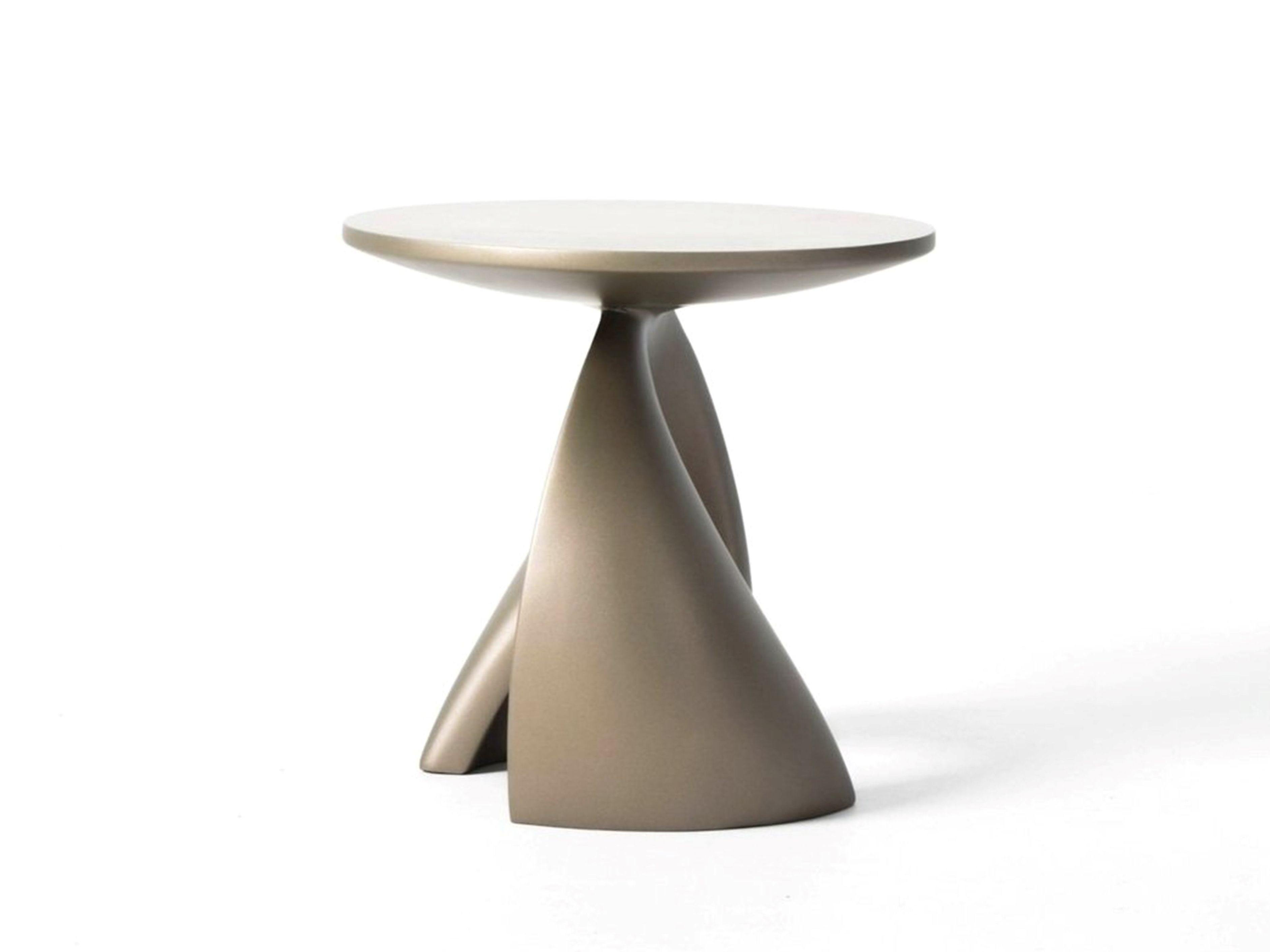 Круглый журнальный столик из стекловолокна для гостиной ABLE DEA ARCH-00152149