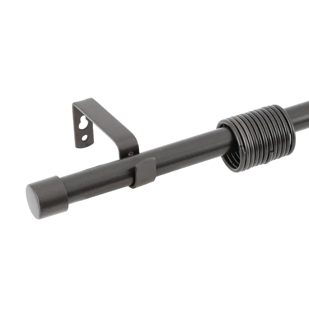 Карниз однорядный раздвижной 160-320 см металл цвет венге ORBIS STLM-2104824