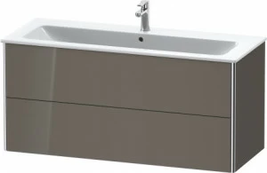 XS417408989 Тумбочка подвесная XSquare #XS4174 1210 x 478 мм Фланелево-серый глянцевый лак