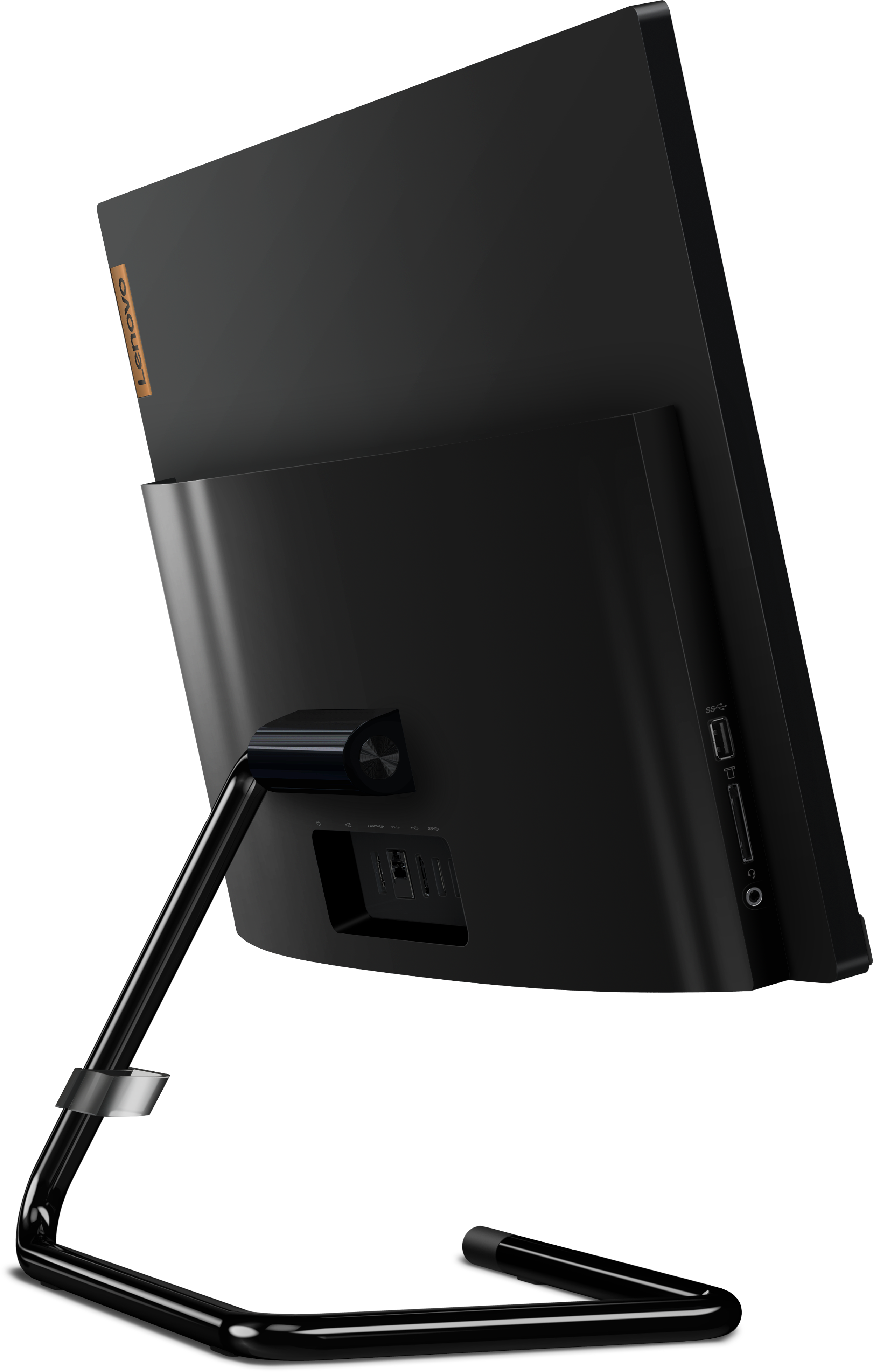 F0EX0024RK ideacentre aio 3 22ada05 21.5"(1920x1080)/amd ryzen 3 3250u(2.6ghz)/8192mb/256ssdgb/dvdrw/int:amd radeon/bt/wifi/war 1y/5.28kg/black/w10 + клавиатура, мышь usb Lenovo Santreyd  - Вид №7