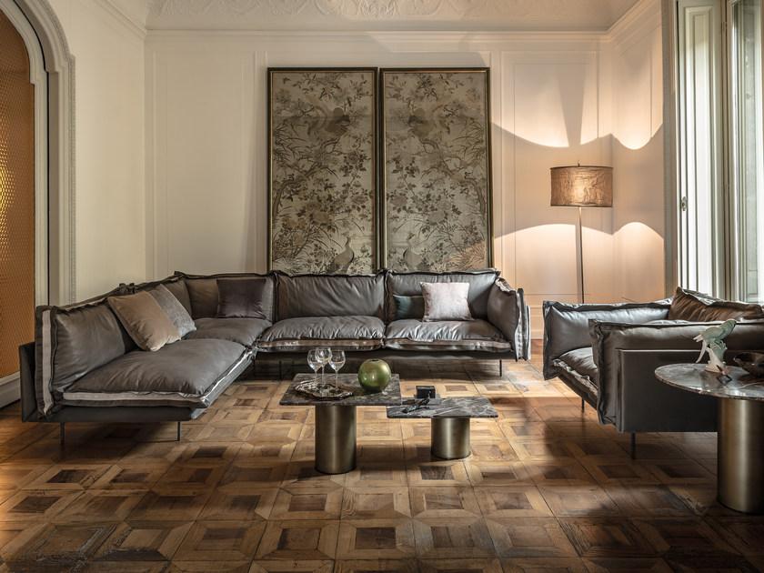 Arketipo Секционный кожаный диван Auto-reverse sun-id-1405762 - Вид №1