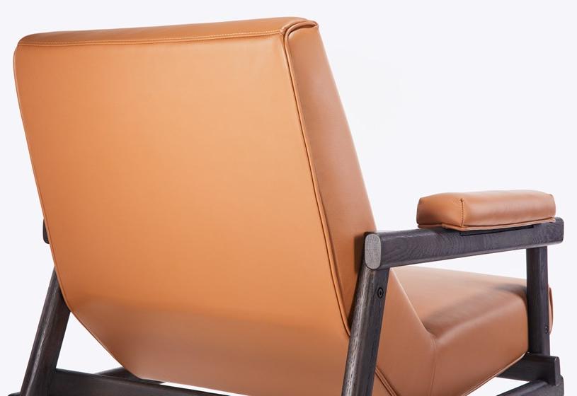 Grado Design Кожаное кресло с подголовником  Arc-ch-lg-hb  - Вид №12