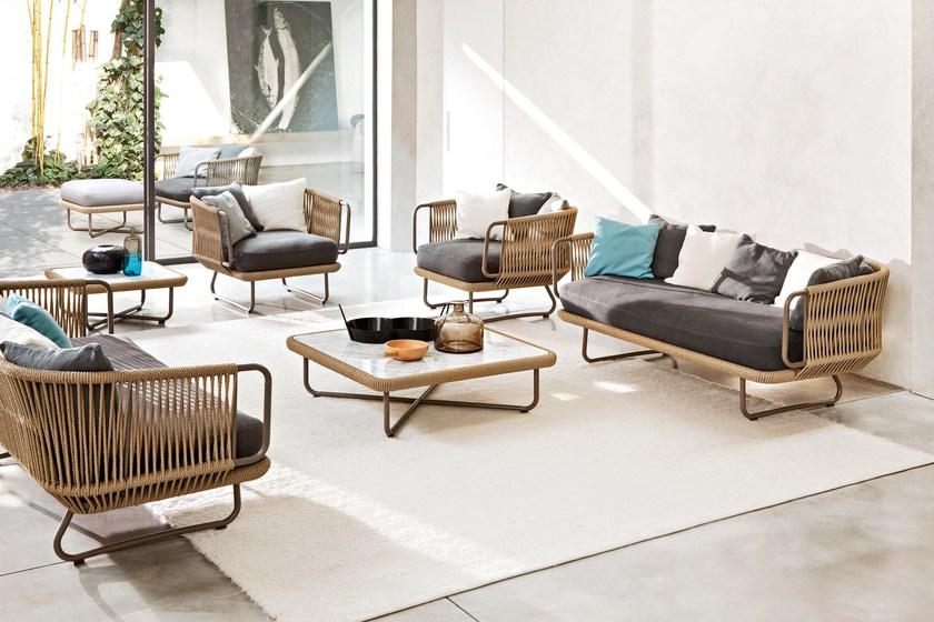 Varaschin Квадратный журнальный столик со столешницей из hpl Babylon 1748 - Вид №4