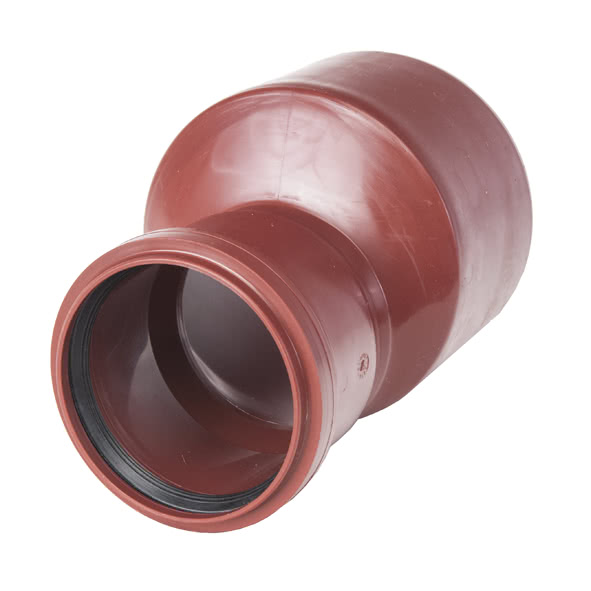 8M324311090 SANHA M3-243 муфта редукционная, эксцентрическая DN 100x90 / OD 110x90 мм  - Вид №1