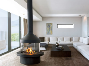 Декоративный газовый центральный камин