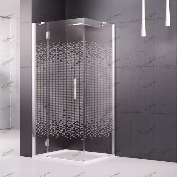 Душевой уголок 80x80 LOUVRE G+F Novellini LOUVRE с принтом Louvre LOUVRGF80LS58KLOUVRF8058KLOUVRGF80LD58KLOUVRF8058K