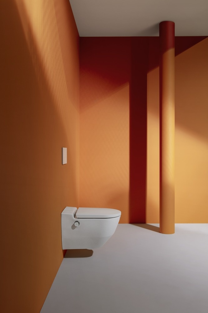 H8206017570001 Подвесной унитаз-биде, безободковый rimless, включает в комплект съемное сиденье с крышкой с механизмом "мягкое закрывание" LAUFEN PRO - Вид №20