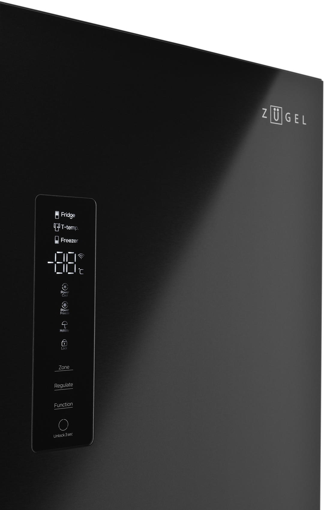 9235922 Холодильник многодверный   ZUGEL ZRFDI470XB Slot-In черный STDN-0091085 - Вид №35