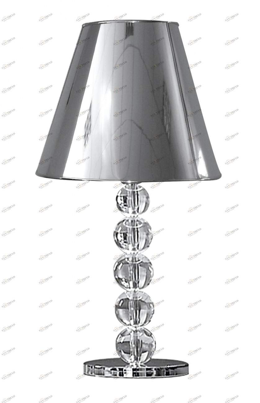 Настольный светильник Fortuna TO-8153 ESF ИНТЕРЬЕРНЫЕ 043871 Прозрачный;серебро 