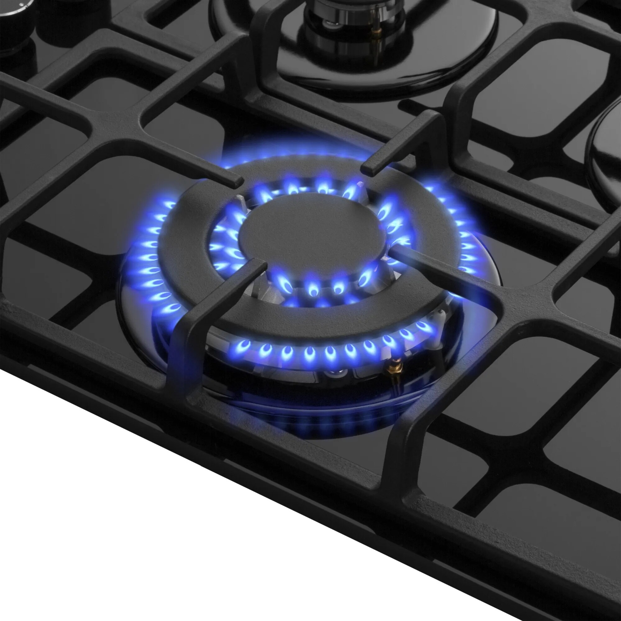 9168782 Газовая варочная поверхность Meferi MGH604BK GLASS ULTRA STDN-0037130 - Вид №8