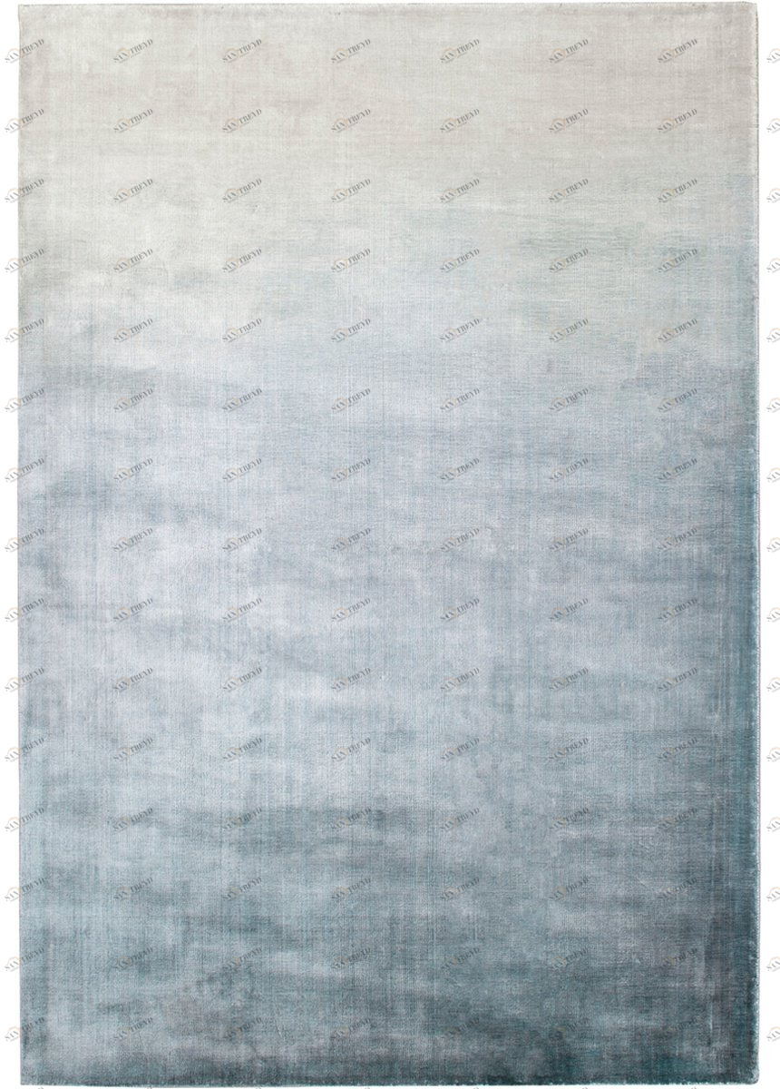 Ковер прямоугольный сине-серый 230х160 см Iris Blue CARPETDECOR ДИЗАЙНЕРСКИЕ, HANDMADE, ДЕТСКИЕ 00-3893126 Серый;синий 