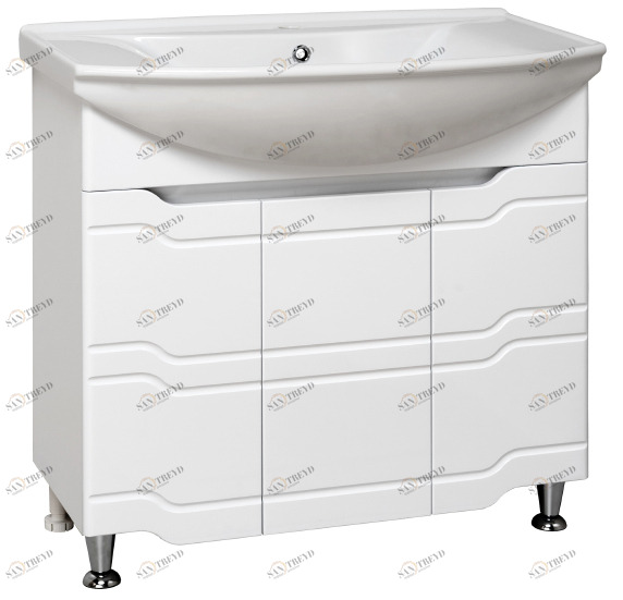 Тумба Стиль 85 с умывальником Стиль 85 RUNO 2313189