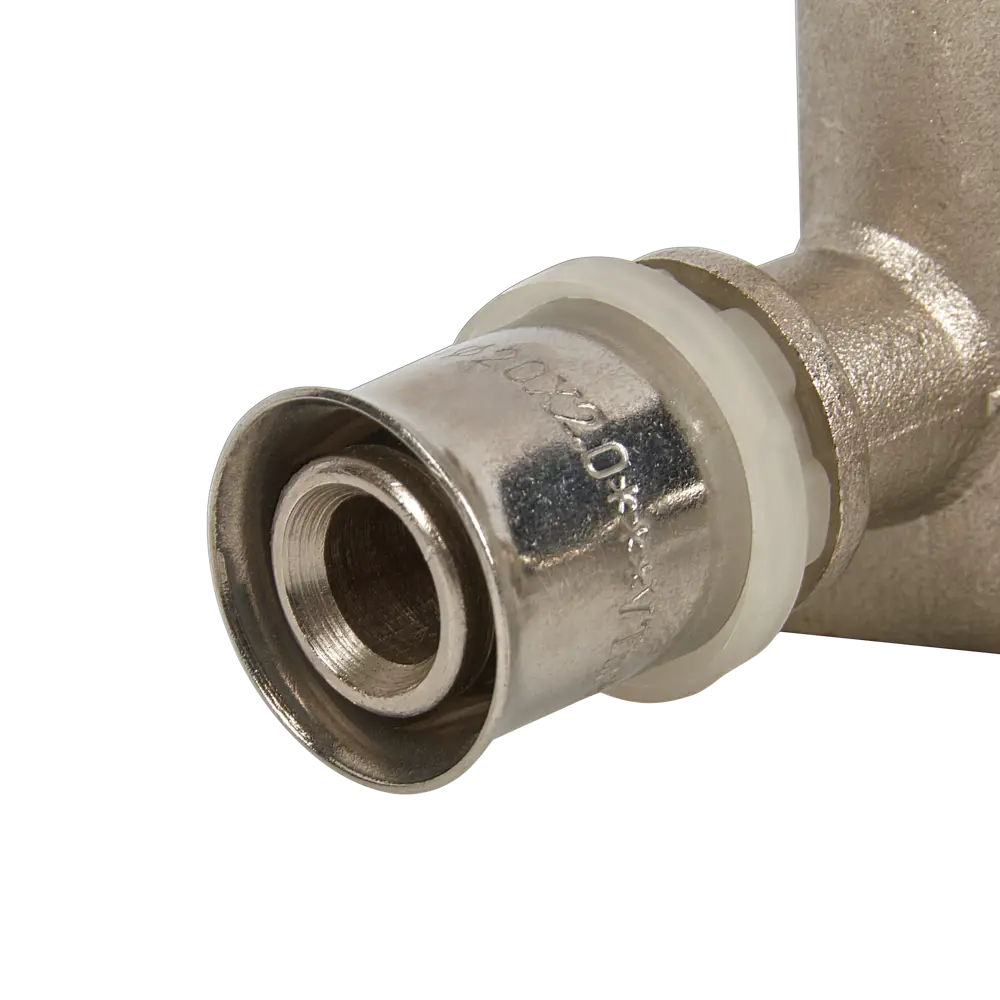 Тройник комбинированный Valtec 20x1/2"x20 мм ВР никелированная латунь VTM.234.N.200420 15647325 STLM-2131663  - Вид №2