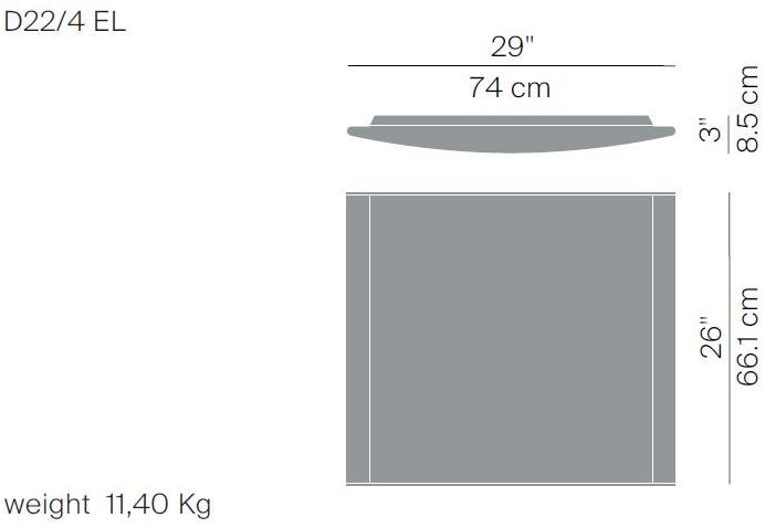 LUCEPLAN Бра / потолочный светильник из поликарбоната sun-id-1393117 - Вид №5