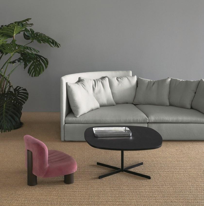 arflex Квадратный лакированный журнальный столик с основанием 4 звезды sun-id-1424111 - Вид №1