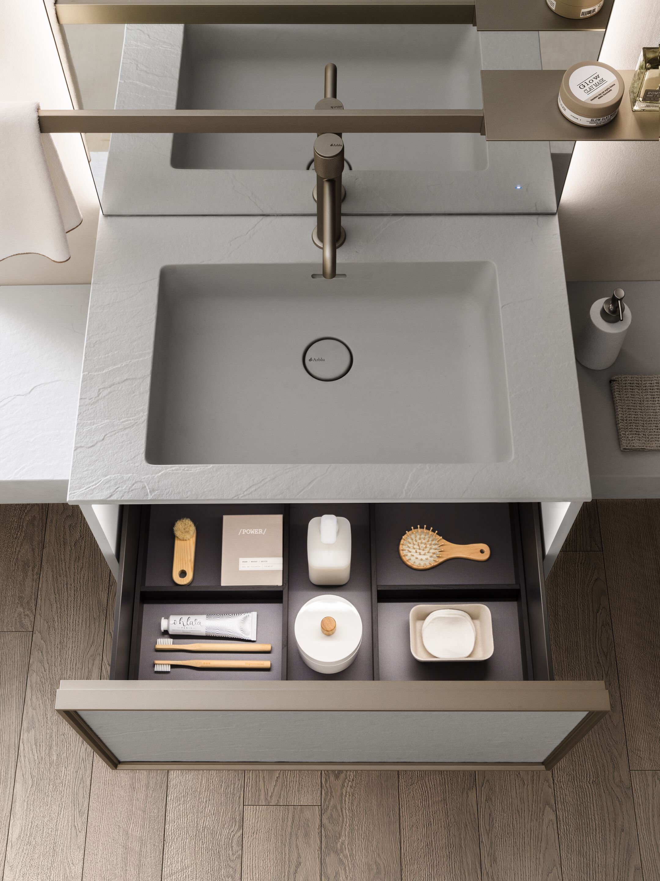 Мобильный и walk-in с рукояткой ARBLU Horizon System ARCH-00006570 - Вид №1