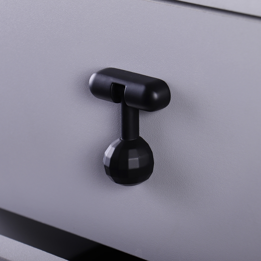Мебельная ручка  Капля, 52x46x24, черный LJPS0194 Public Steel Россия  - Вид №4