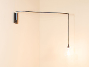 Регулируемая железная настенная лампа