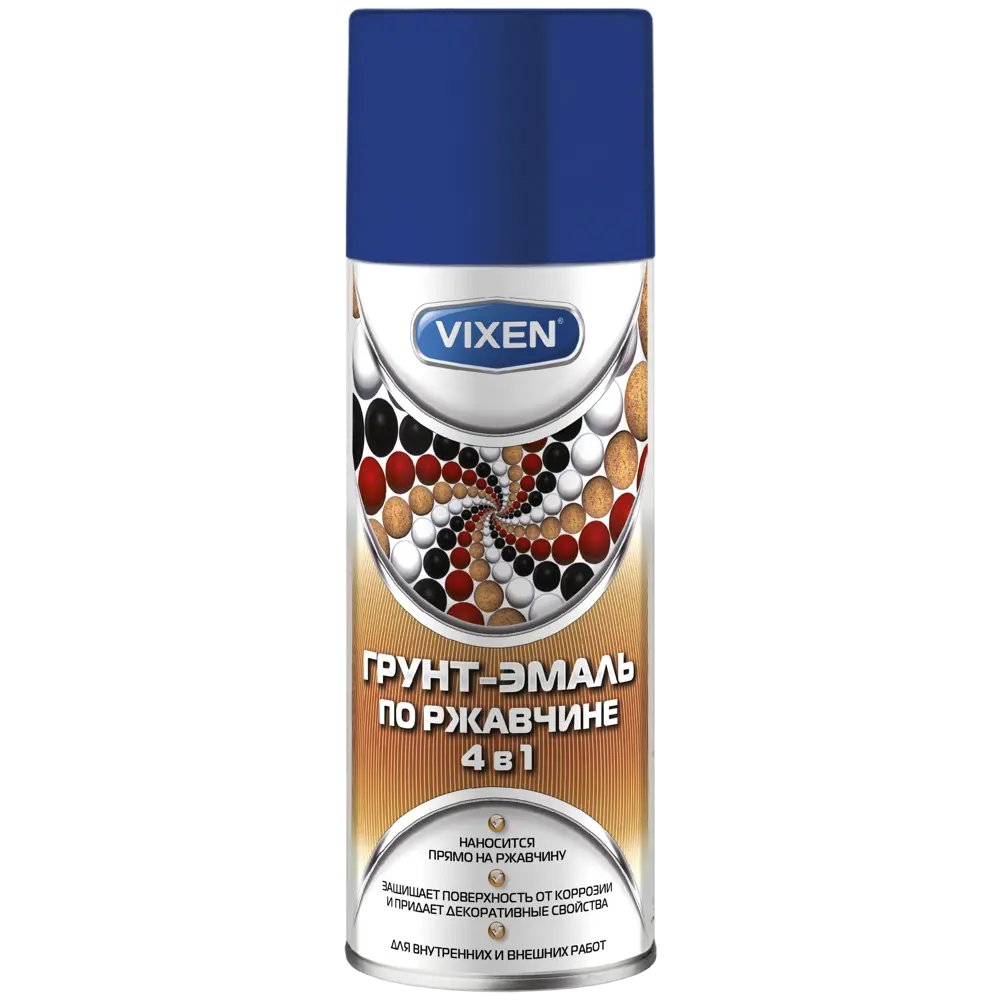 Грунт-эмаль по ржавчине Vixen-5005, 520 мл 18820912 STLM-2038573  - Вид №1