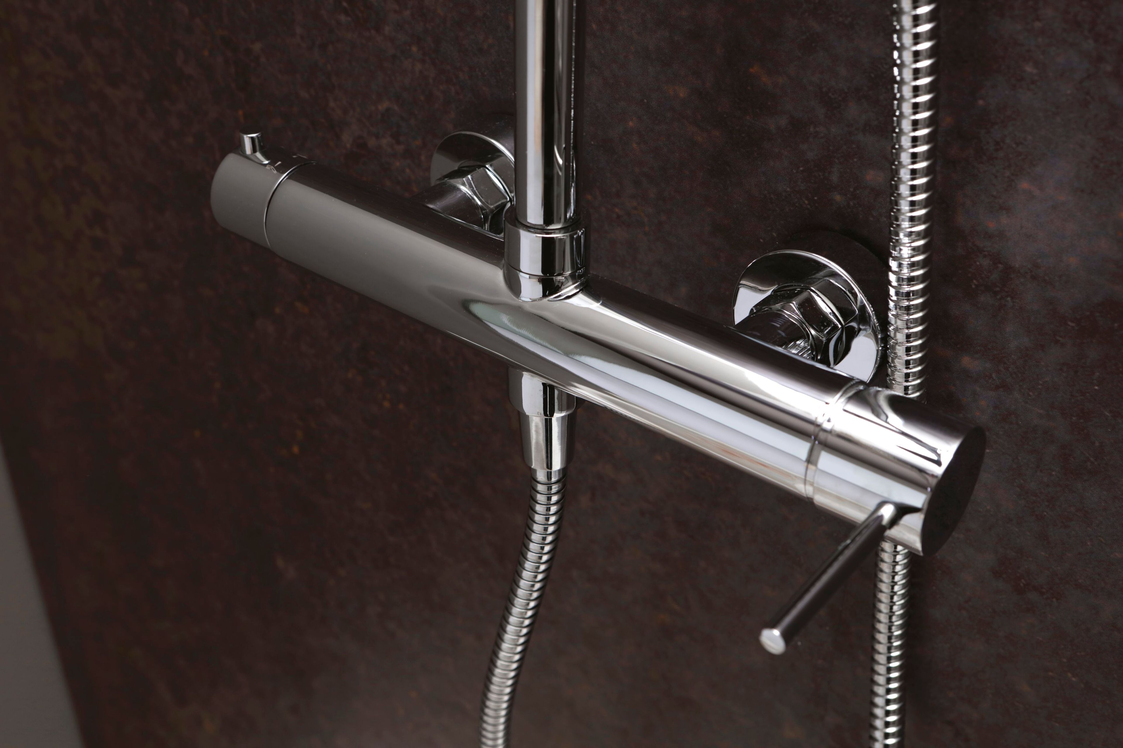 Латунная настенная душевая колонна с ручным душем TAMANACO SIRENA ARCH-00065178 - Вид №3