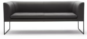 COR Скамья из мягкой кожи со спинкой Mell