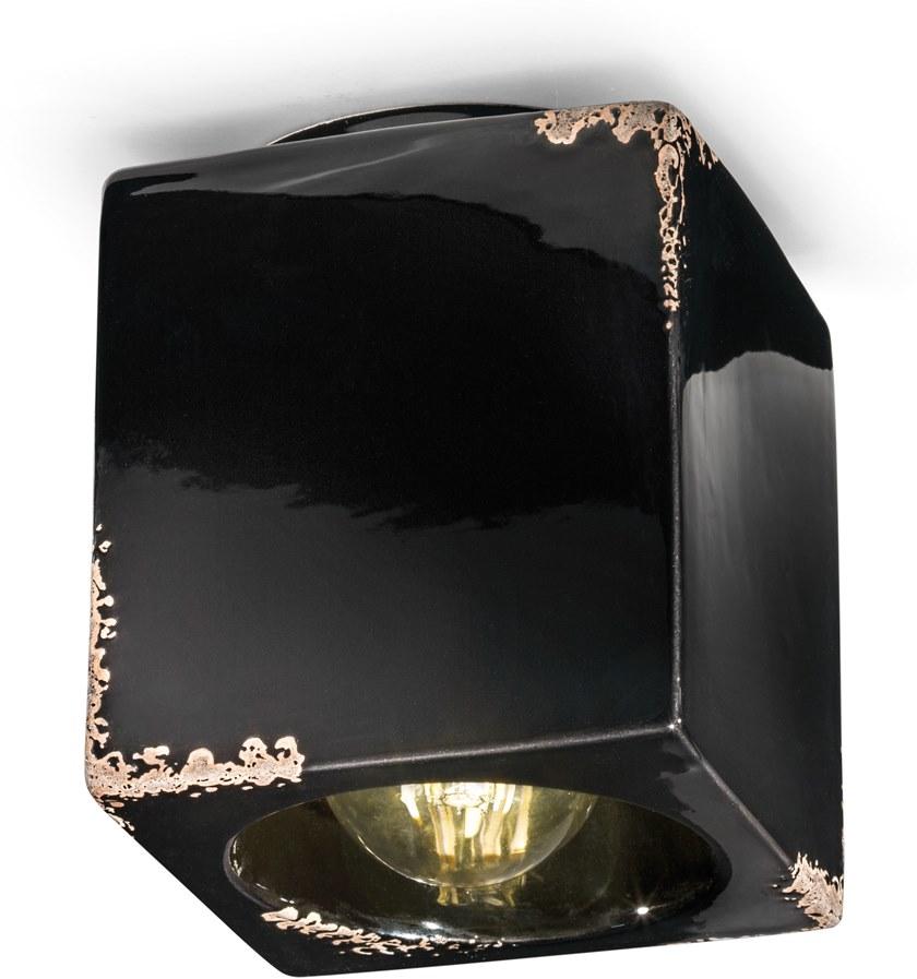 FERROLUCE Квадратный керамический потолочный светильник Vintage C987 - Вид №7