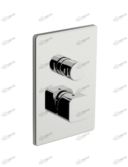 FIR Italia Наружная часть для встраиваемого настенного смесителя для душа  DAILY CUBE 45 45.5017.8 