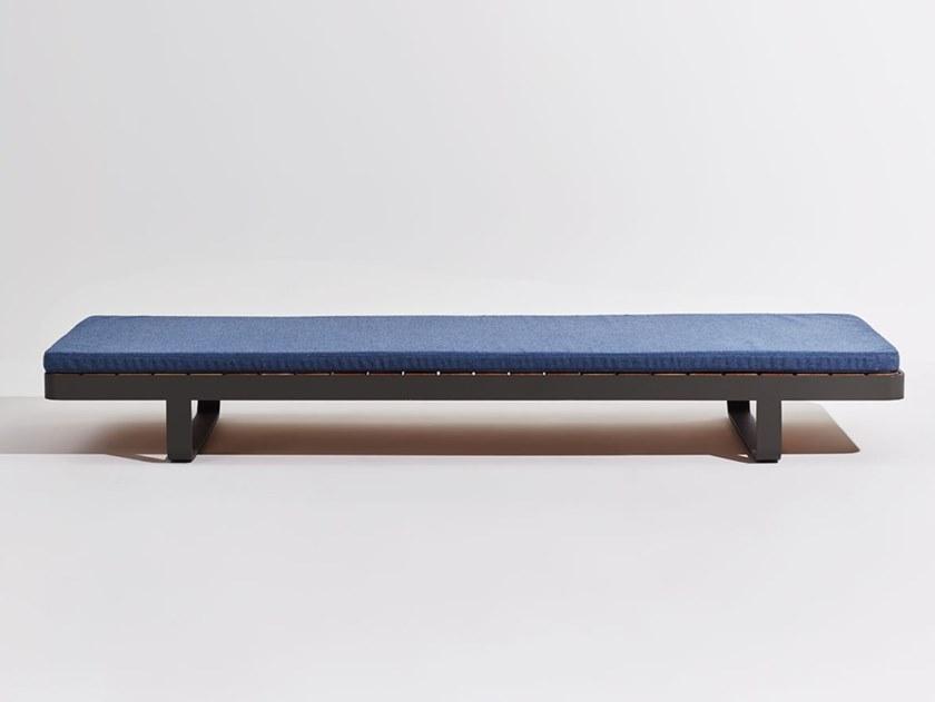 Terraforma Садовая кушетка из тикового дерева Makemake Mkle217te/1 - mkle217al/2 - Вид №1