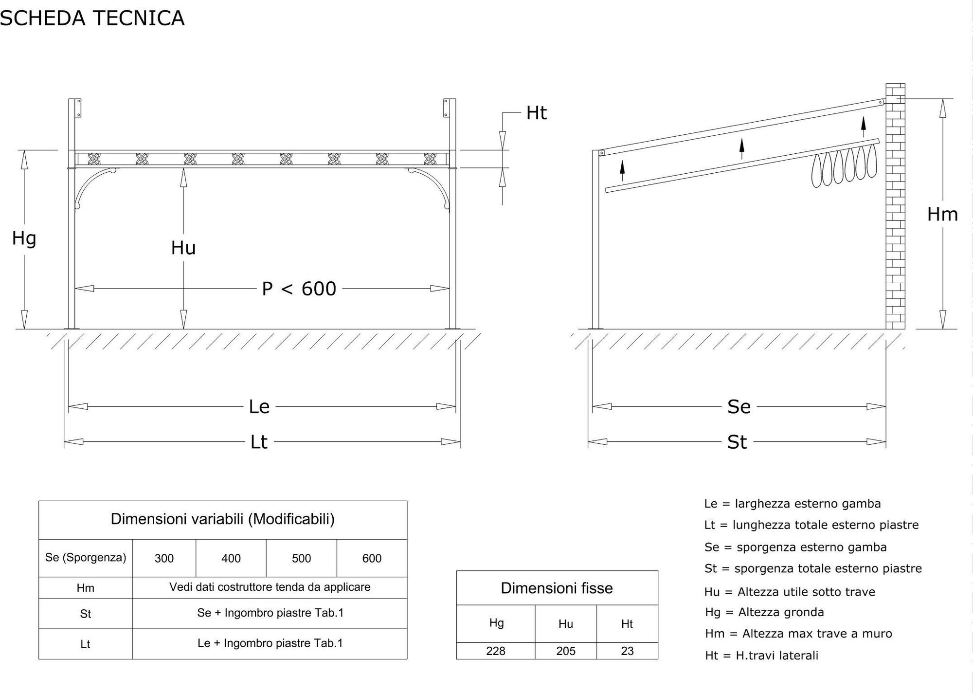 L'Officina by Adami Пристроенная пергола со стеклом и каналом для сбора воды sun-id-1377483 - Вид №16