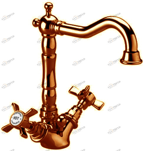 Смеситель MIGLIORE Princeton ML.PRN-834.RA для раковины - медь 