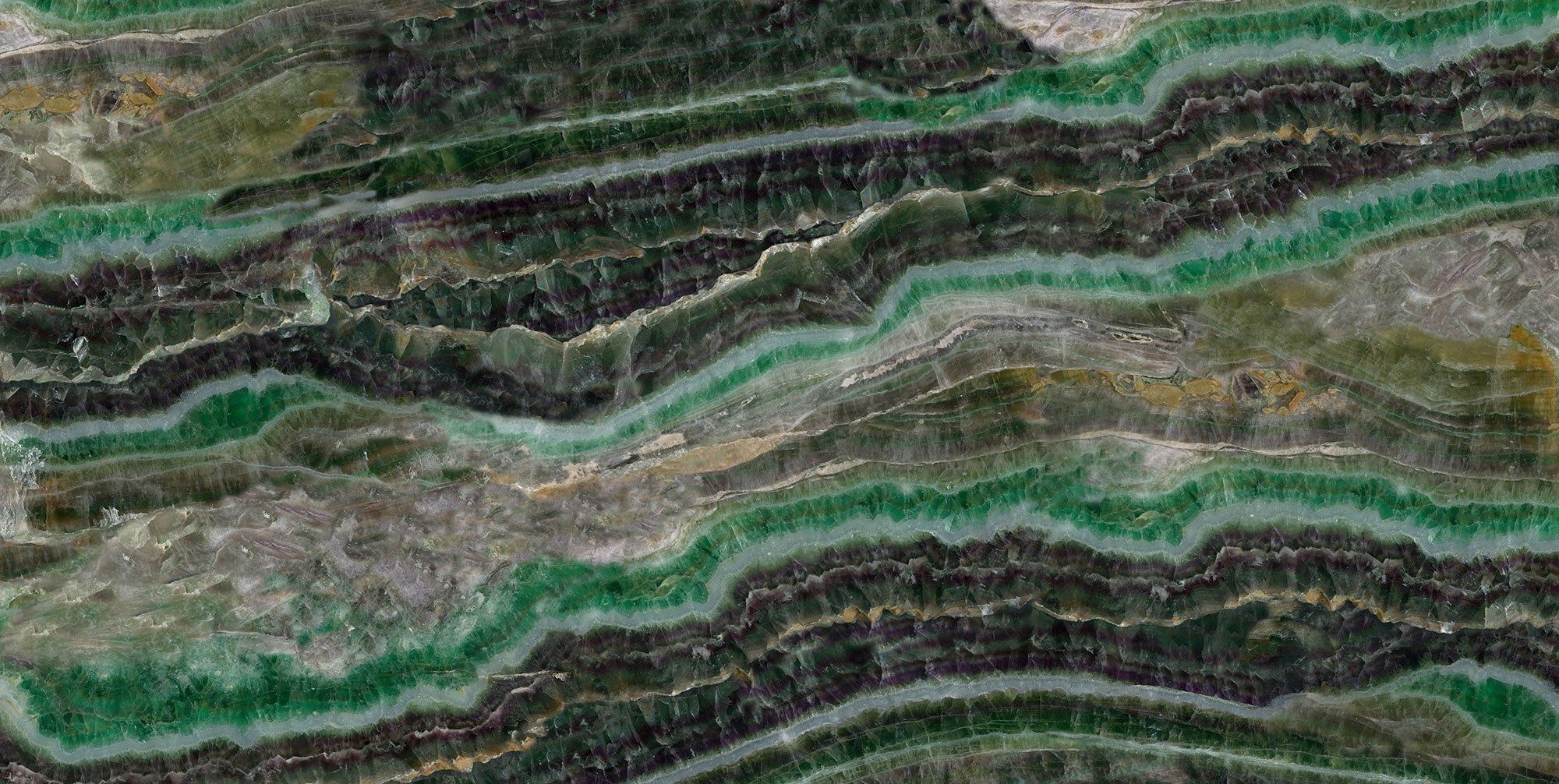 Декоративная панель из алюминия, стекла или ПММА Tecnografica Кристаллы ARCH-00111712 - Вид №1