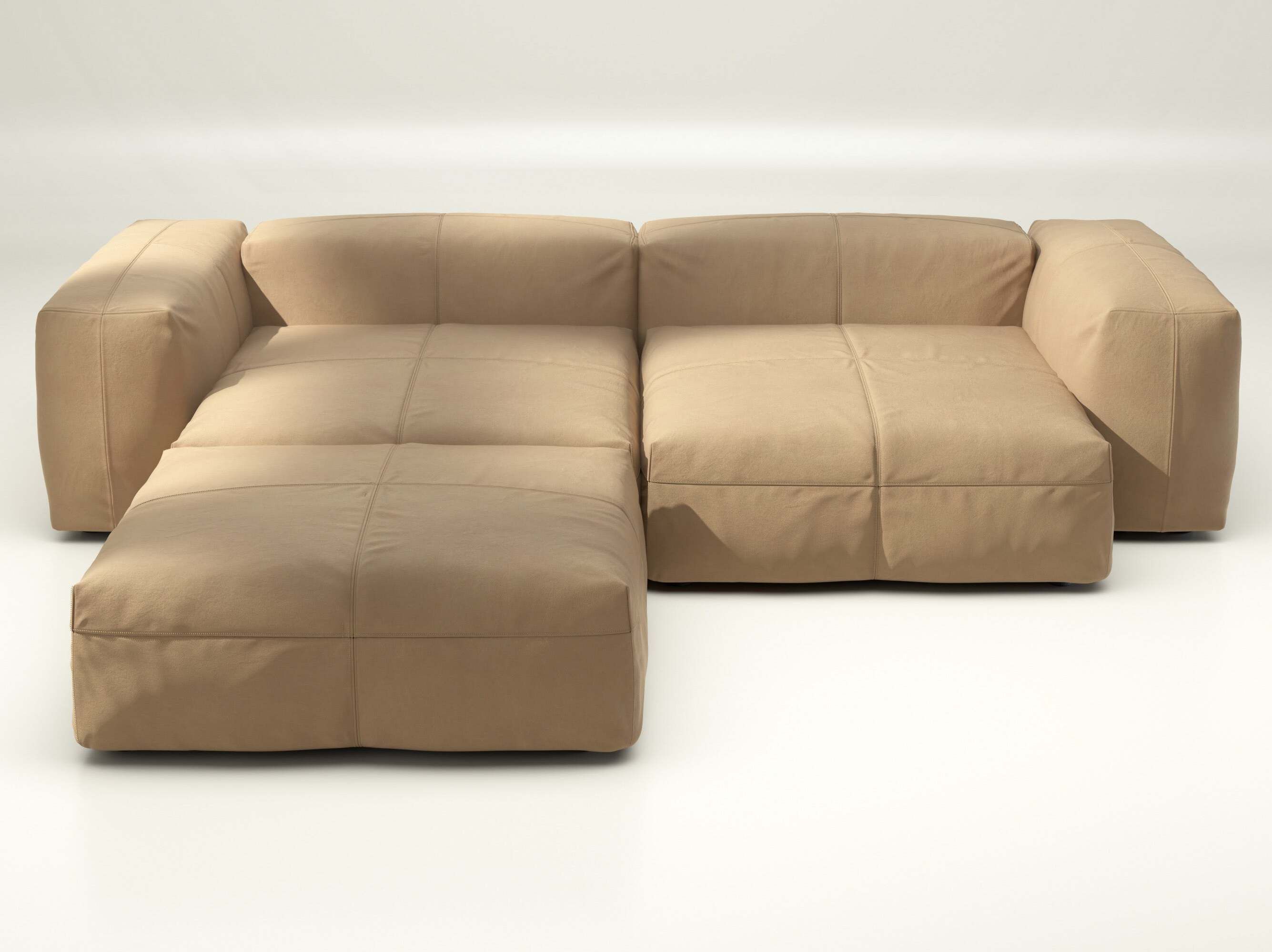 Кожаный модульный диван vetsak Leather ARCH-00039078