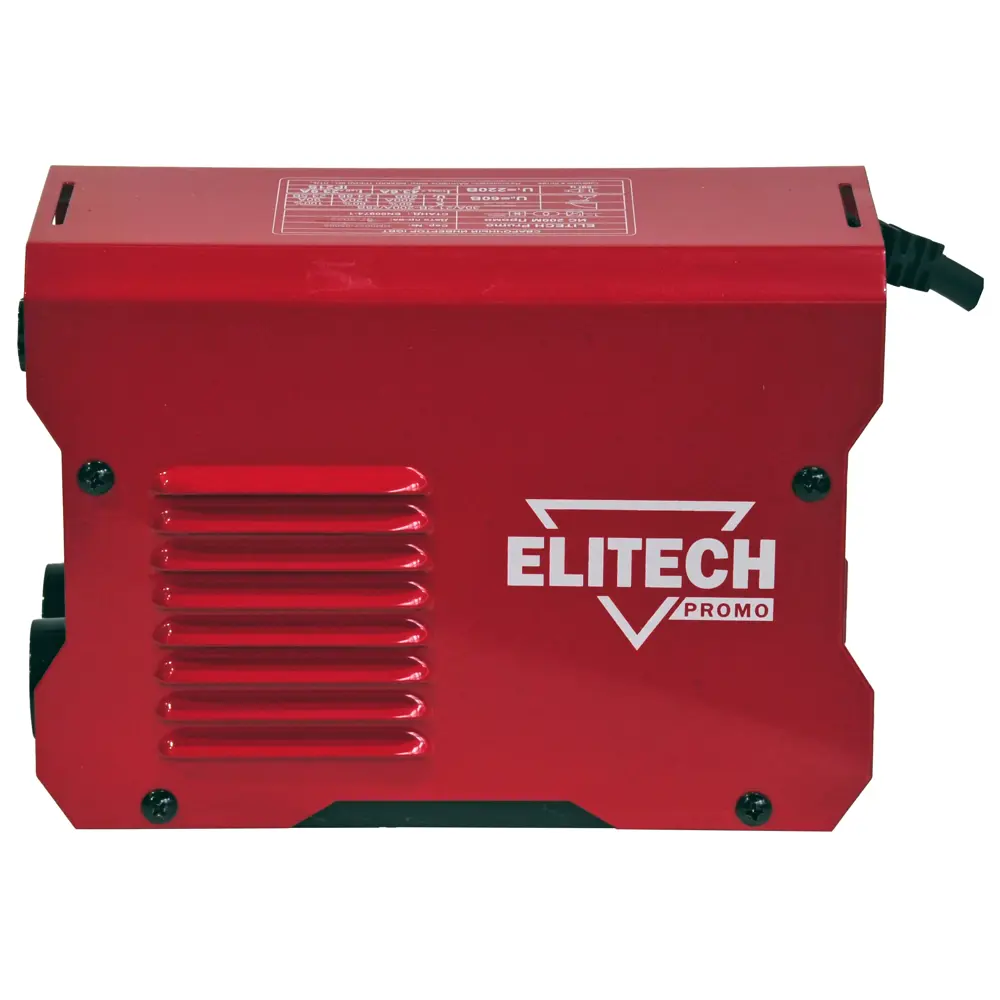 Сварочный аппарат инверторный Elitech ИС 200М Промо, 200 А, до 5 мм 84953219 STLM-2052910  - Вид №6