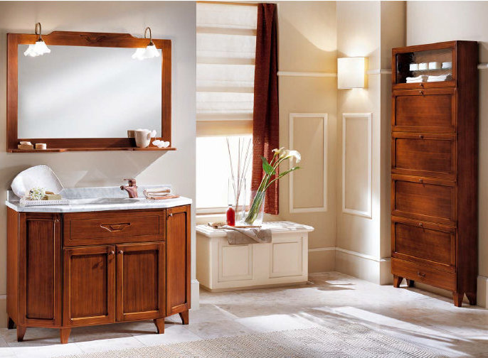 ER28 ERICA Комплект мебели для ванной комнаты 120 см ARDECO Ardeco S. R. L 42577 - Вид №1