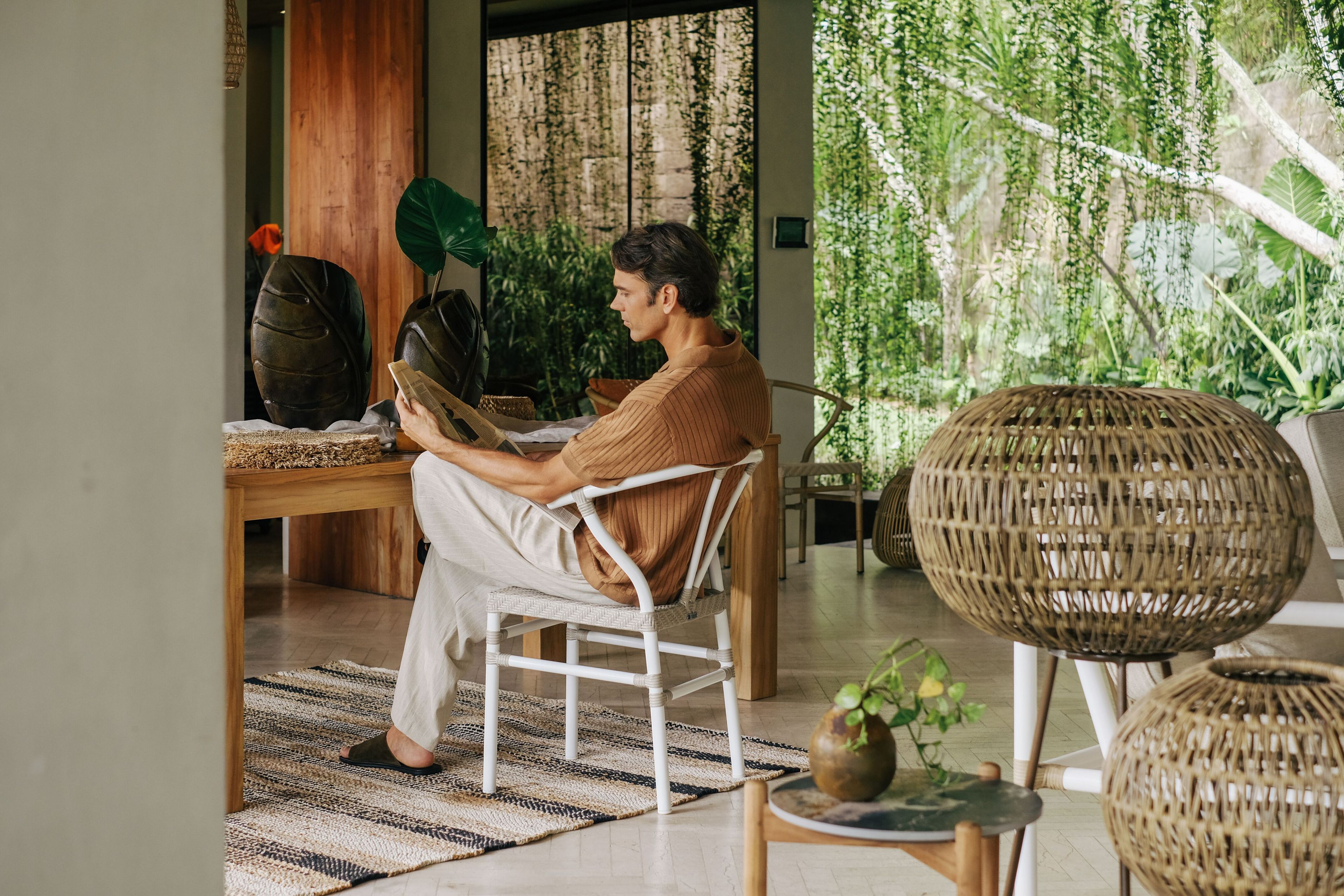 Алюминиевый садовый стул cbdesign Wishbone ARCH-00069515 - Вид №1