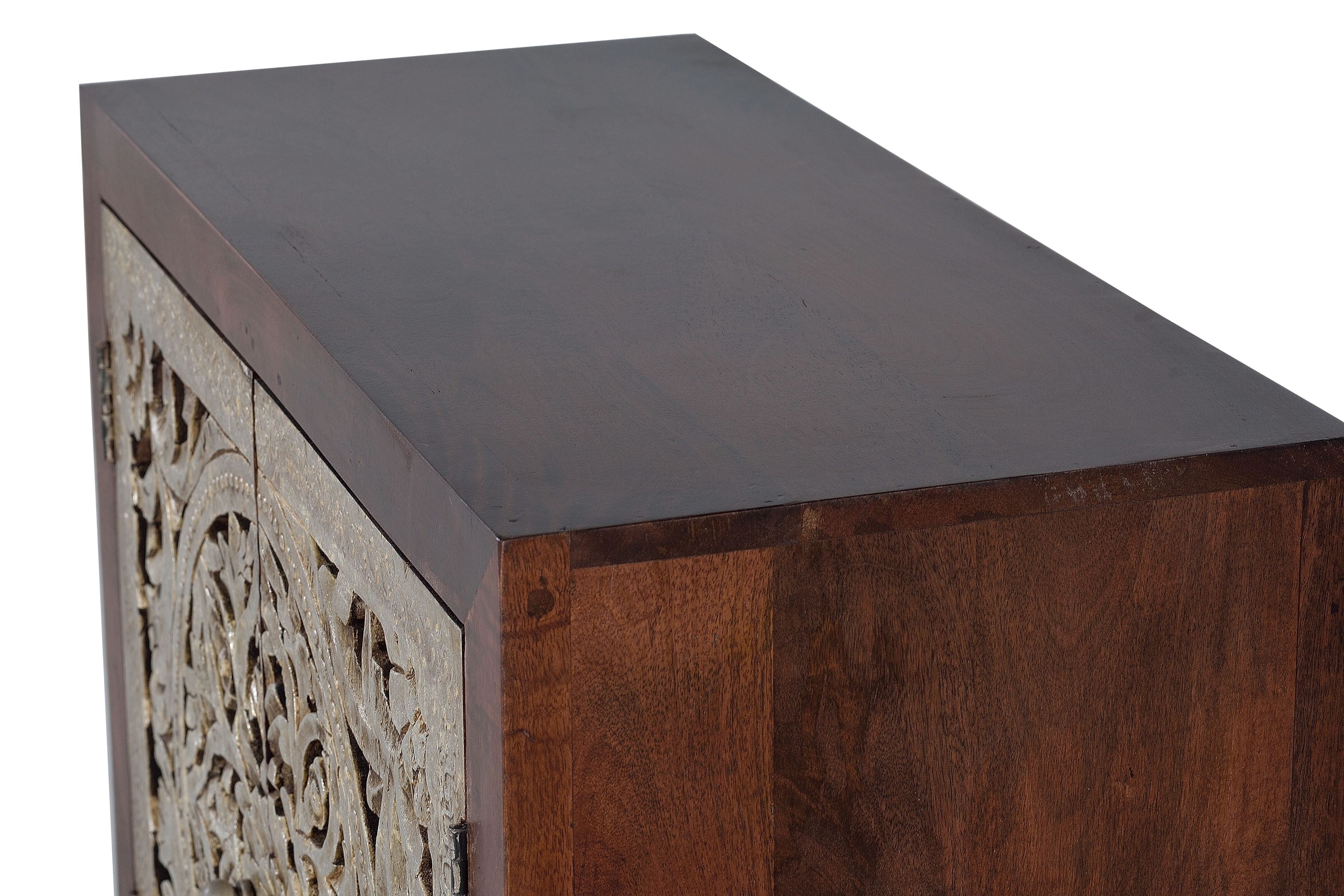 Шкаф с золотым листом с распашными дверями Giner y Colomer 1264 ARCH-00033307 - Вид №5