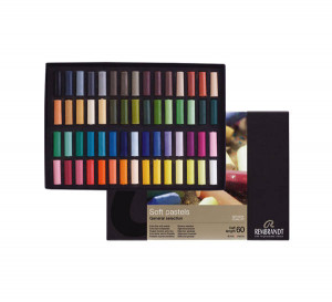 31823133 Набор пастели Rembrandt Люкс 60цв основные 1/2 картон.упак Основные цвета Royal Talens