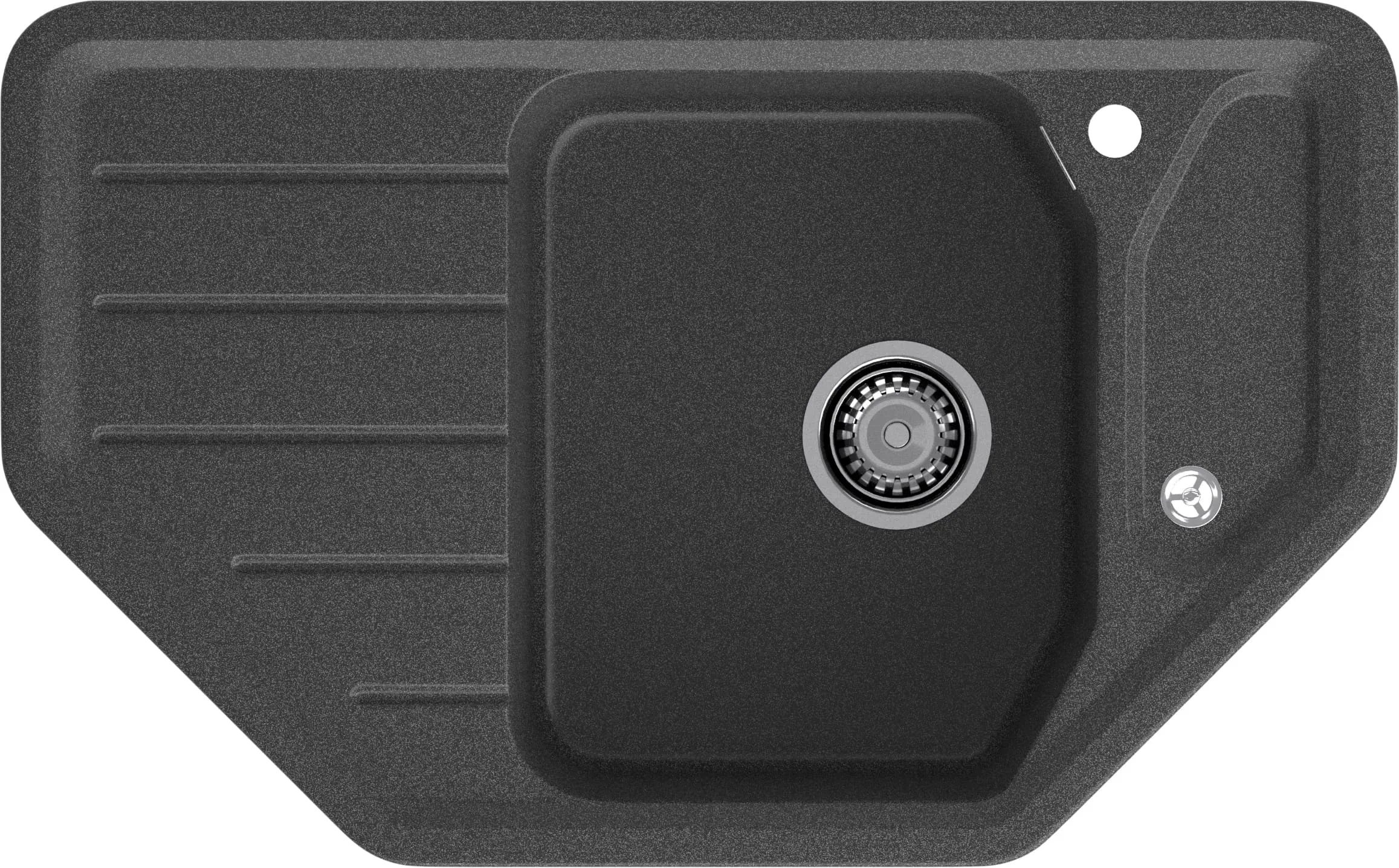 Кухонная мойка Искусственный камень CORNER S316 GranFest C-800E-S316