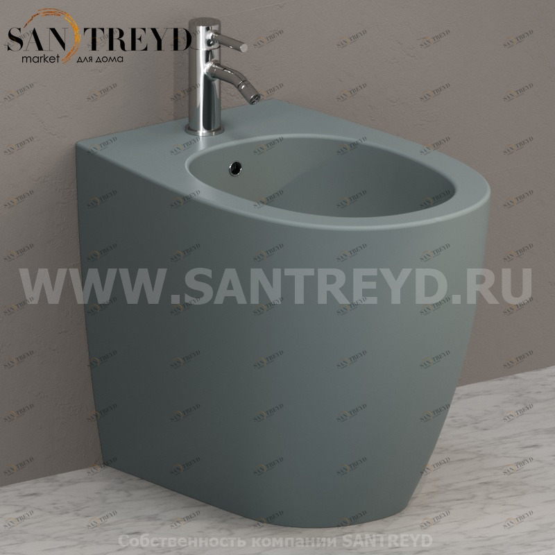 MD011BL Биде напольное 4ALL Ceramica Globo