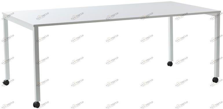 Verpan Раздвижной прямоугольный стол на колесиках Panton sun-id-1409826