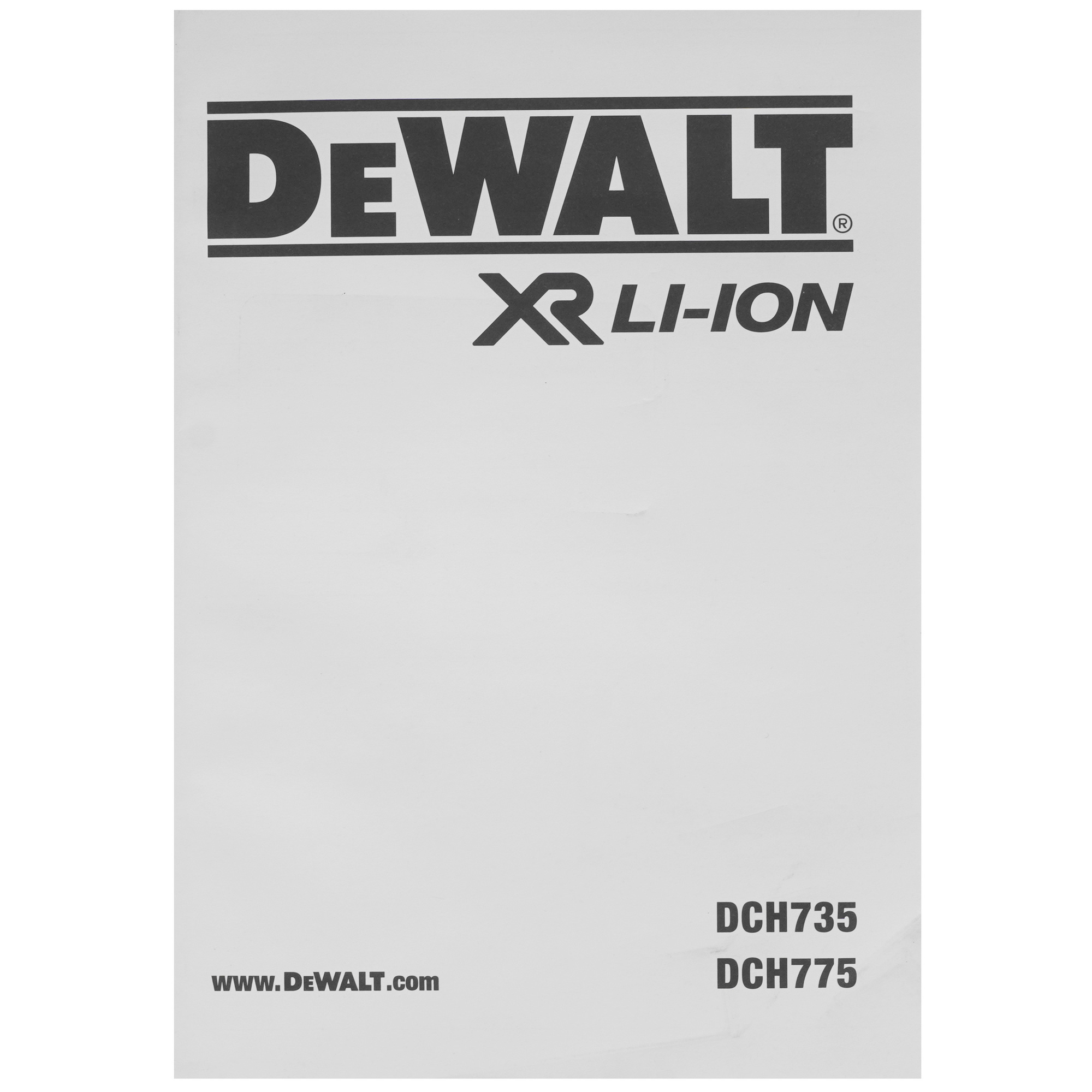 Перфоратор DeWalt DCH735N XR FLEXVOLТ 18/54V , Без ЗУ, Без АКБ 9014021 STDN-0110612 - Вид №5