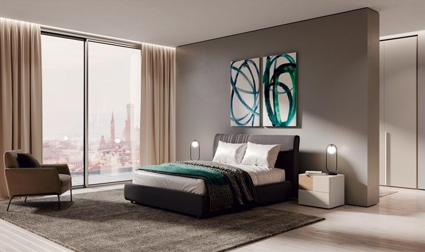 Febal Casa Съемная тканевая кровать с мягким изголовьем sun-id-1404833 - Вид №2