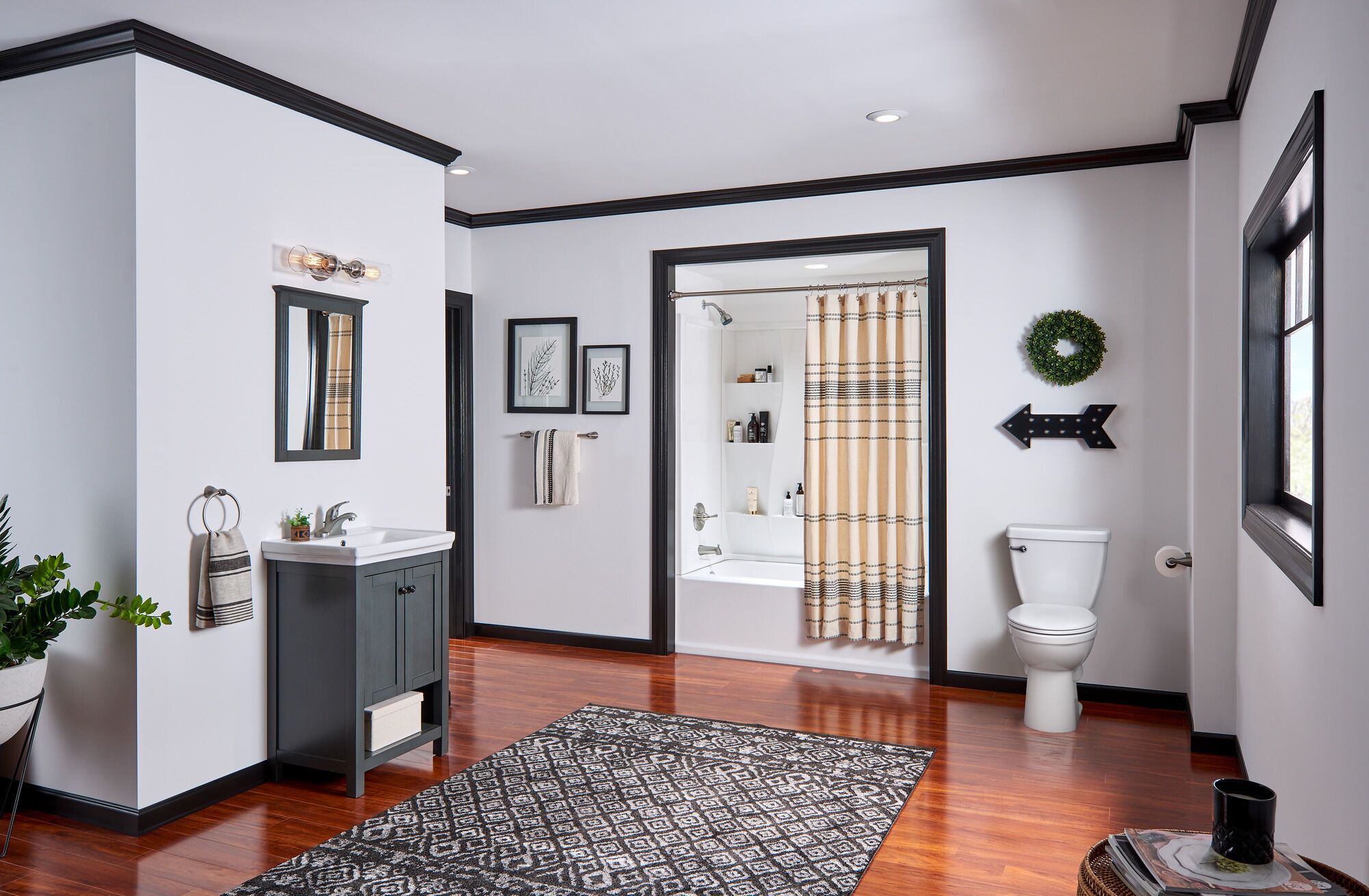 Настенный комплект для ванны 60 "x 32" Delta Faucet 40044 - Вид №20