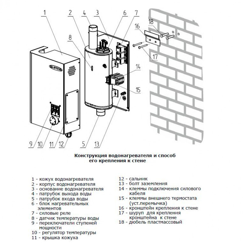 Электро котел ZOTA Balance 9 BALANCE9 - Вид №3